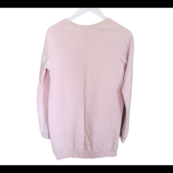H&M Basic Long Sleeve Sweater/Pullover With Scoop Neck Blush Pink Size Small - Picture 12 of 15